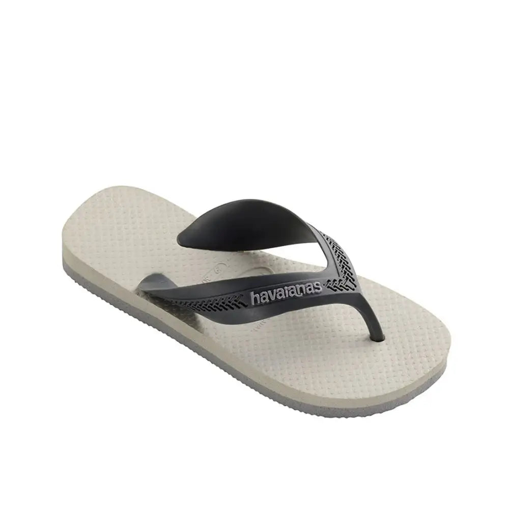 Chinelo Havaianas Infantil Max Cinza Branco