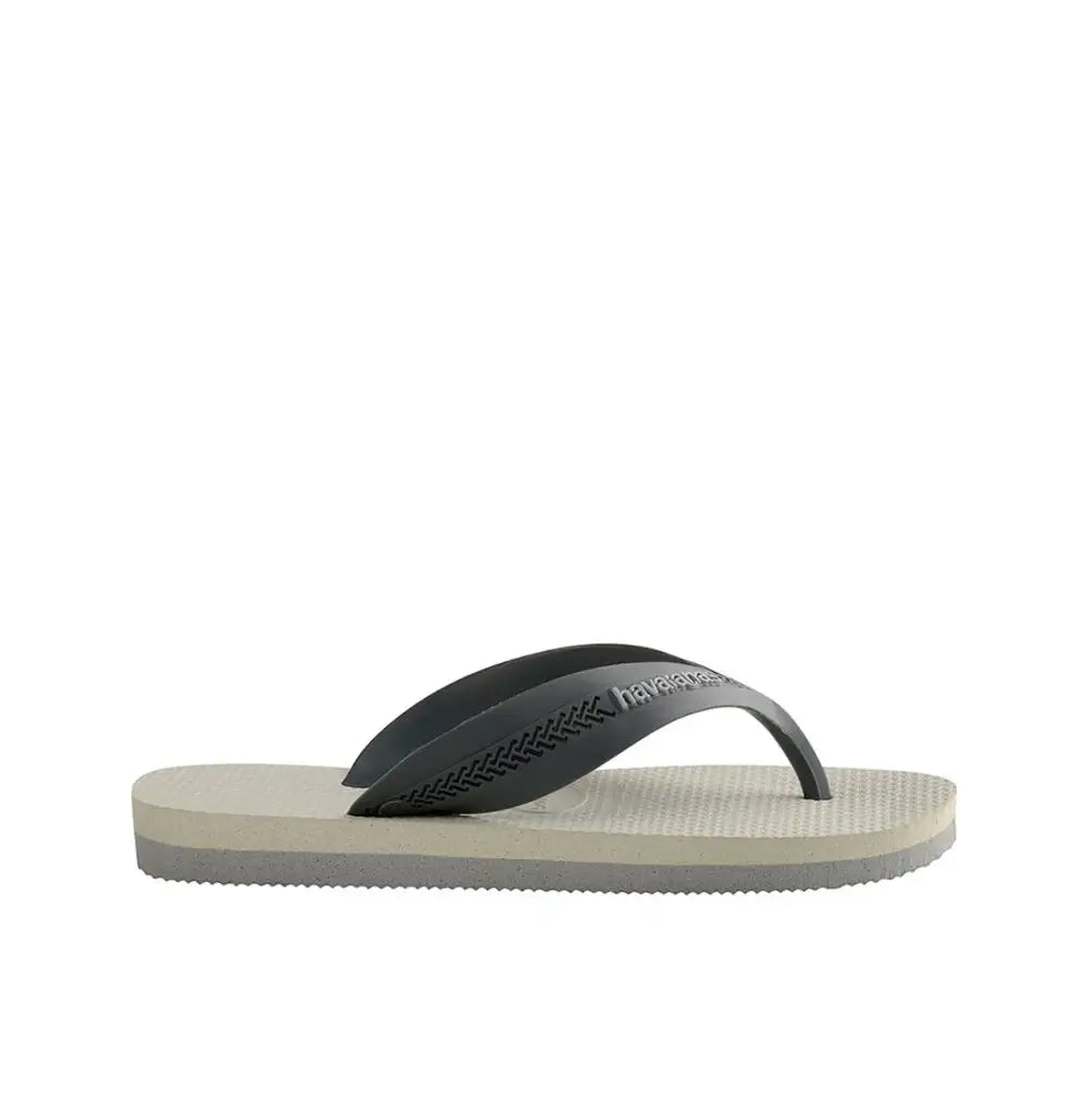Chinelo Havaianas Infantil Max Cinza Branco