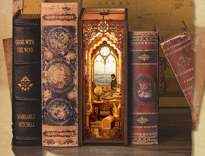 Mini Cenário Biblioteca Sailing Memory