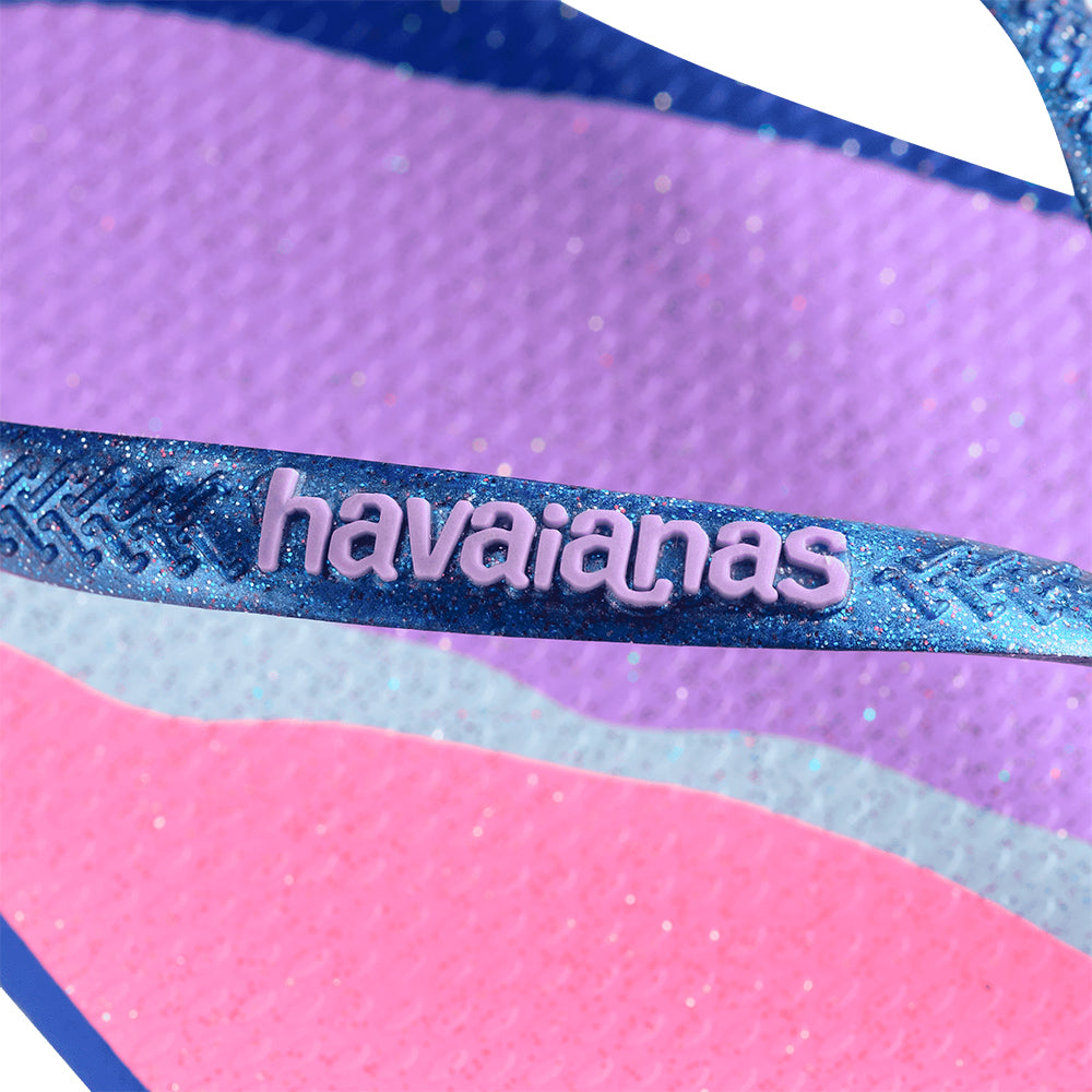 Chinelo Havaianas Feminina Slim Pallete Glow Azul Naval