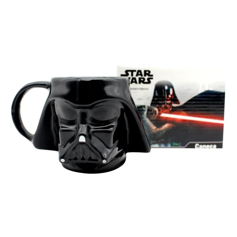 Caneca 3D 500mL Darth Vader Star Wars