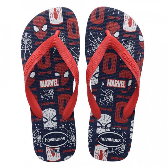 Chinelo Havaianas Top Masculino Homem Aranha Marvel