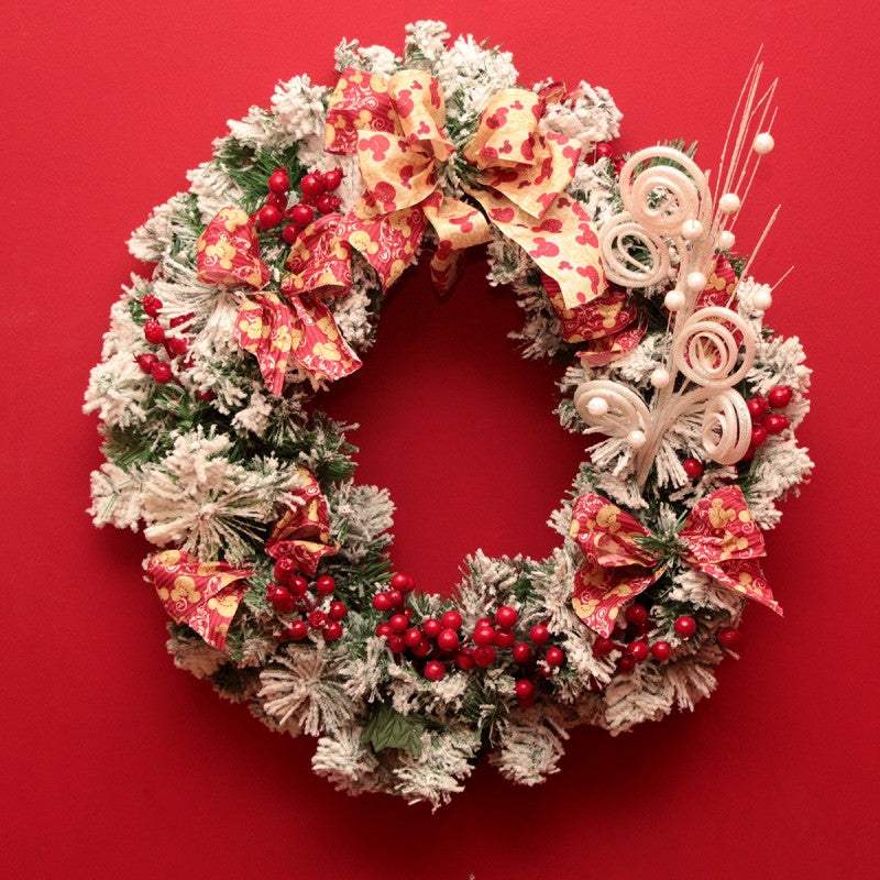 Guirlanda de Natal Mickey Mouse Vitoriano 55 cm