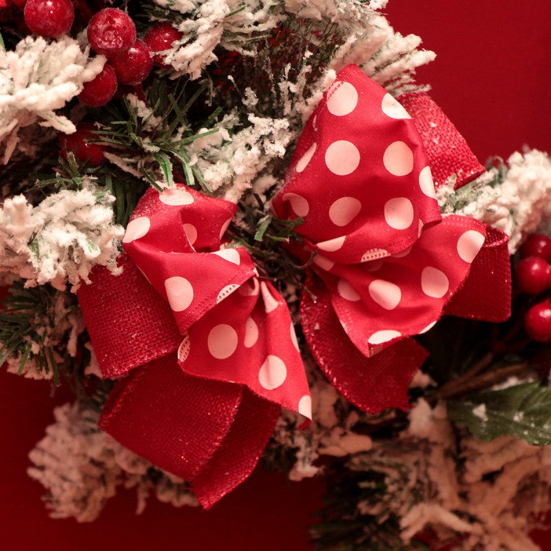 Christmas Wreath Minnie Mouse Poás 55 cm