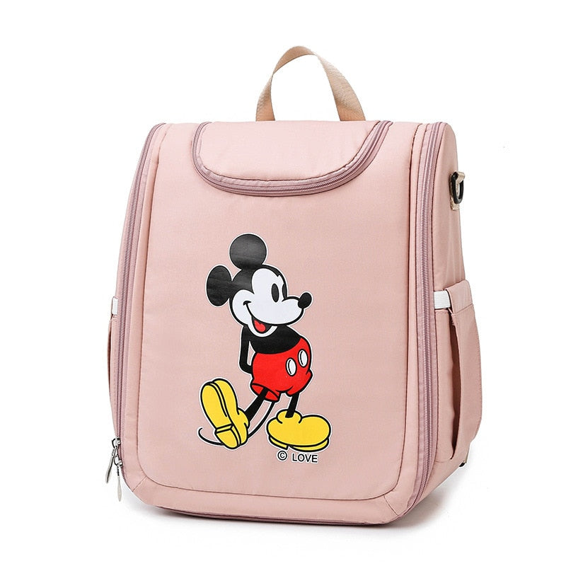 Mochila Maternidade Baby com Trocador Portátil Mickey Disney