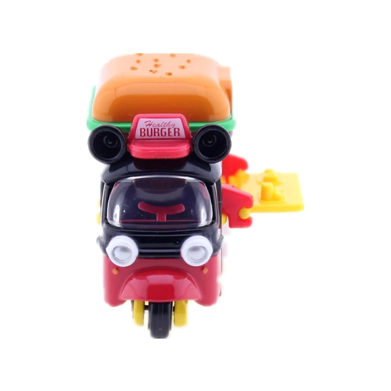 Mickey Disney Motors Takara Tomy Hamburger Cart Coleccionables