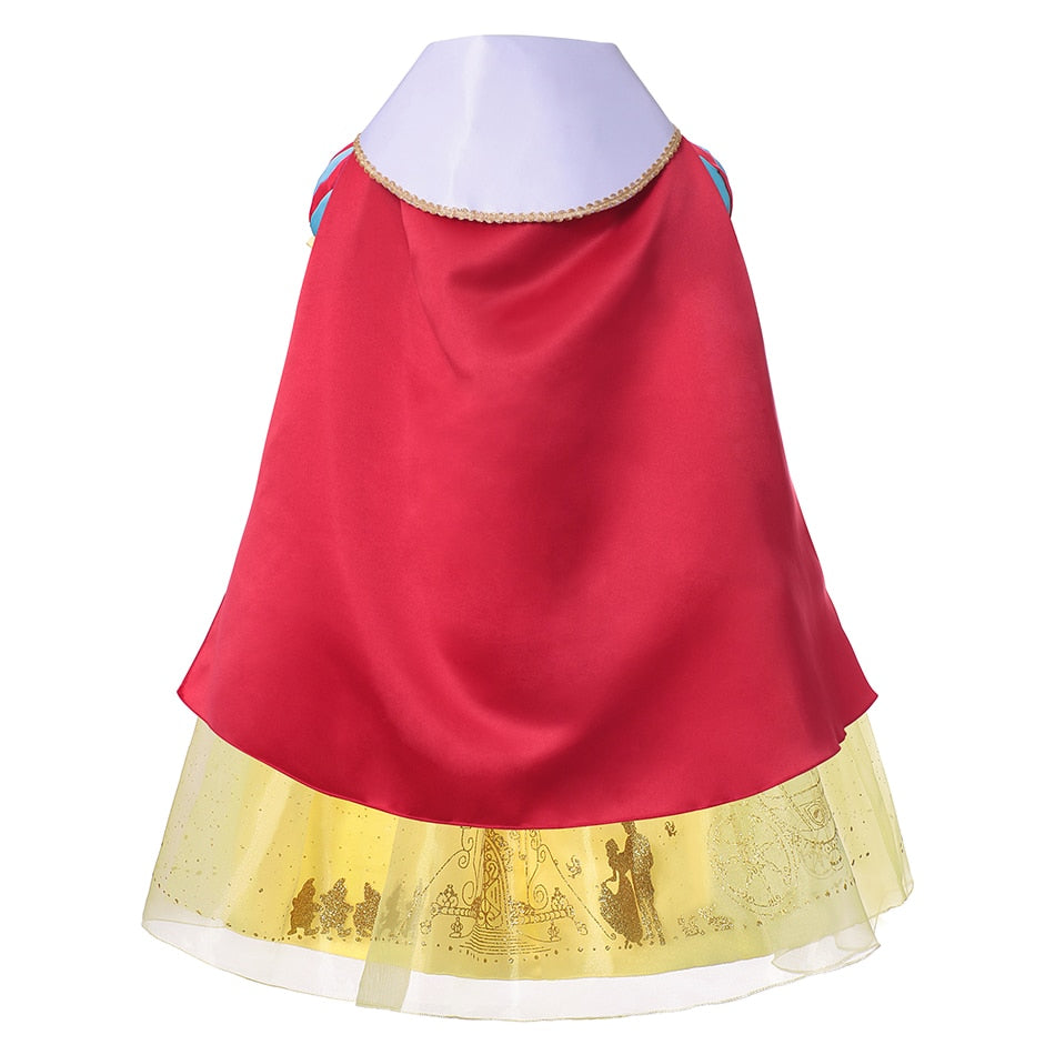 Fantasia Infantil Branca de Neve Premium Cosplay