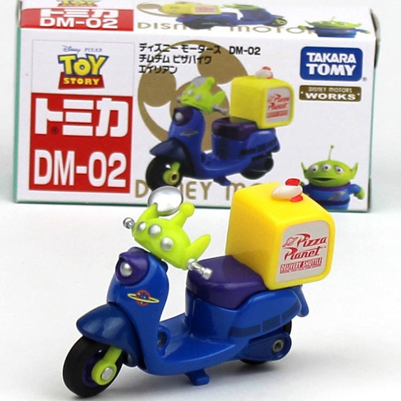 Lambretas Disney Motors Takara Tomy Colecionáveis