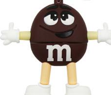 Pen Drive M&M USB 2.0 Flash Drive 4GB 8GB 16GB 32GB 64GB 128G 256GB