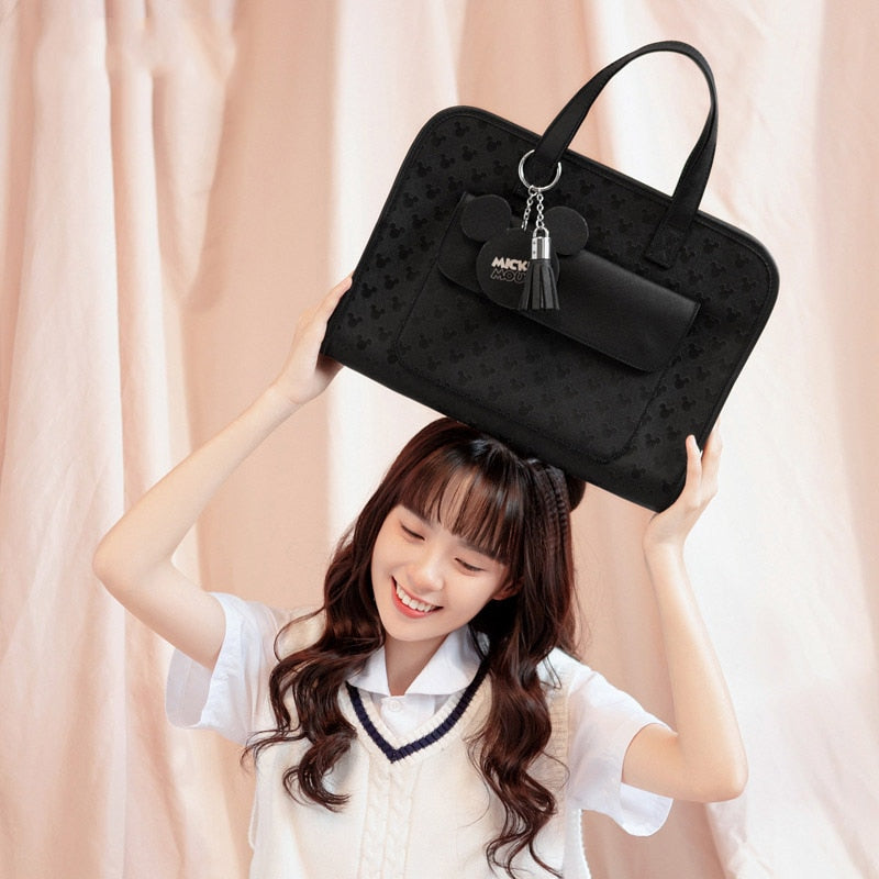 Bolso para cuaderno Mickey Heads Disney