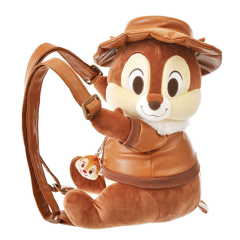 Bolsa Mochila de Costas Pelúcia 3D Tico Disney