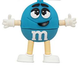 Pen Drive M&M USB 2.0 Flash Drive 4GB 8GB 16GB 32GB 64GB 128G 256GB