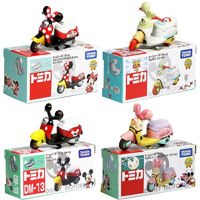 Lambretas Disney Motors Takara Tomy Colecionáveis