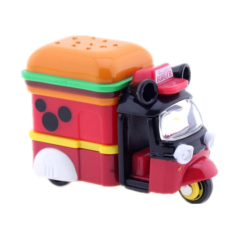 Mickey Disney Motors Takara Tomy Hamburger Cart Coleccionables