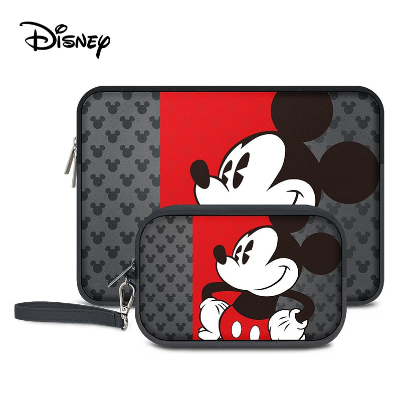 Capa Case para Notebook e Necessaire Mickey Heads Disney