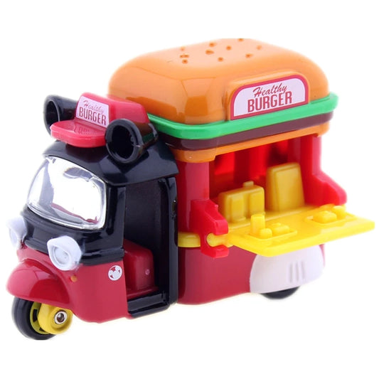 Carrinho de Hamburgers Mickey Disney Motors Takara Tomy Colecionáveis