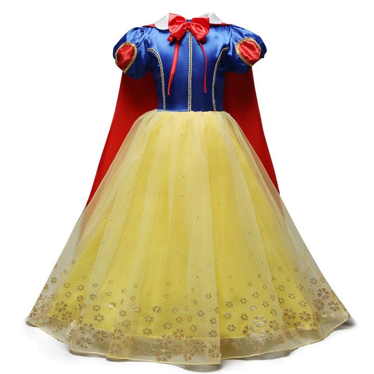 Fantasia Infantil Branca de Neve Luxo Cosplay