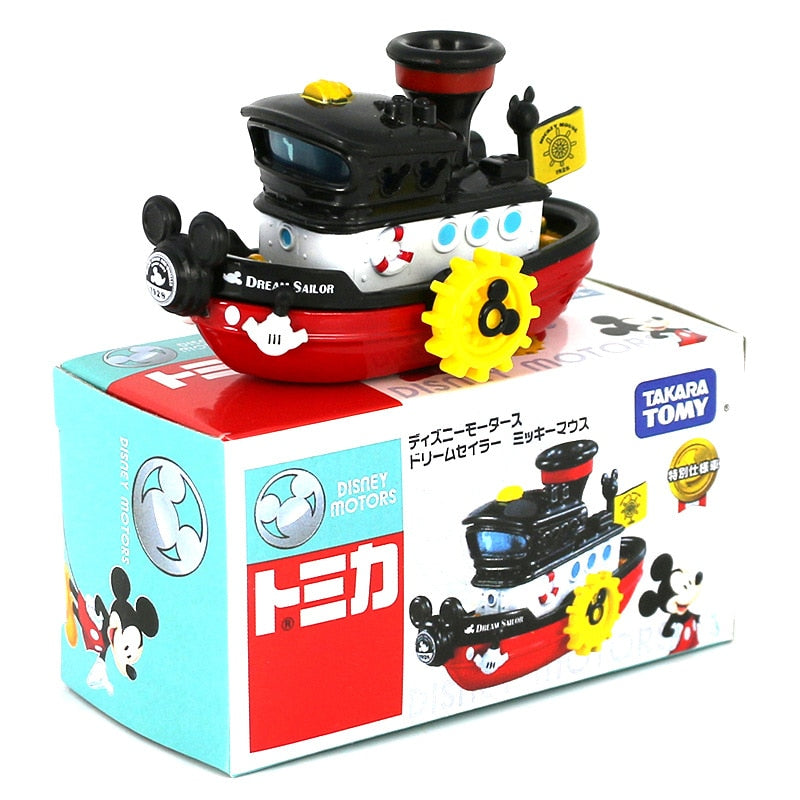 Barco Mickey y Donald Disney Motors Takara Tomy Collectibles