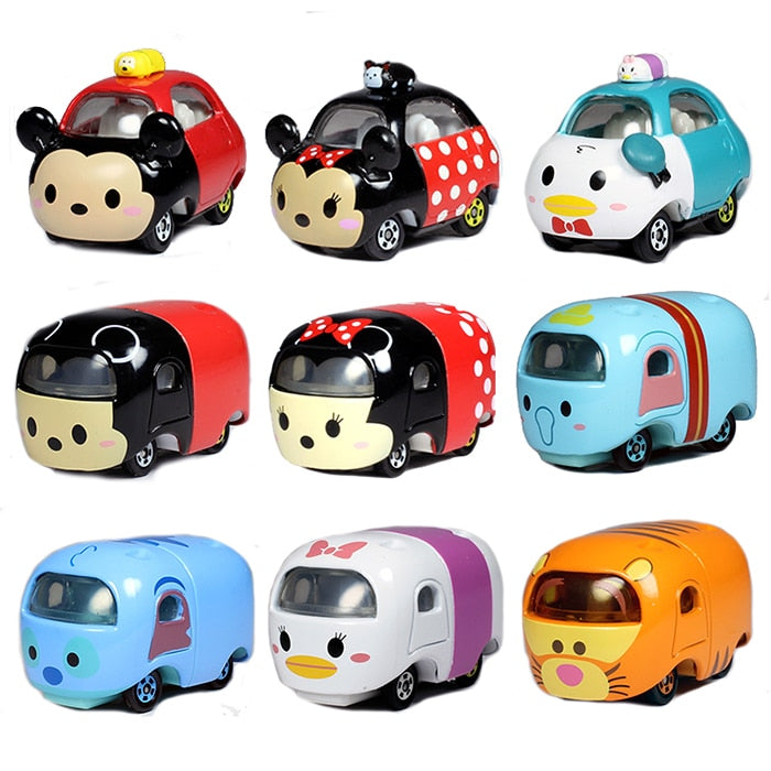 Mini Carros Tsum Tsum Takara Tomy Disney Motors Star Wars Marvel Colecionáveis