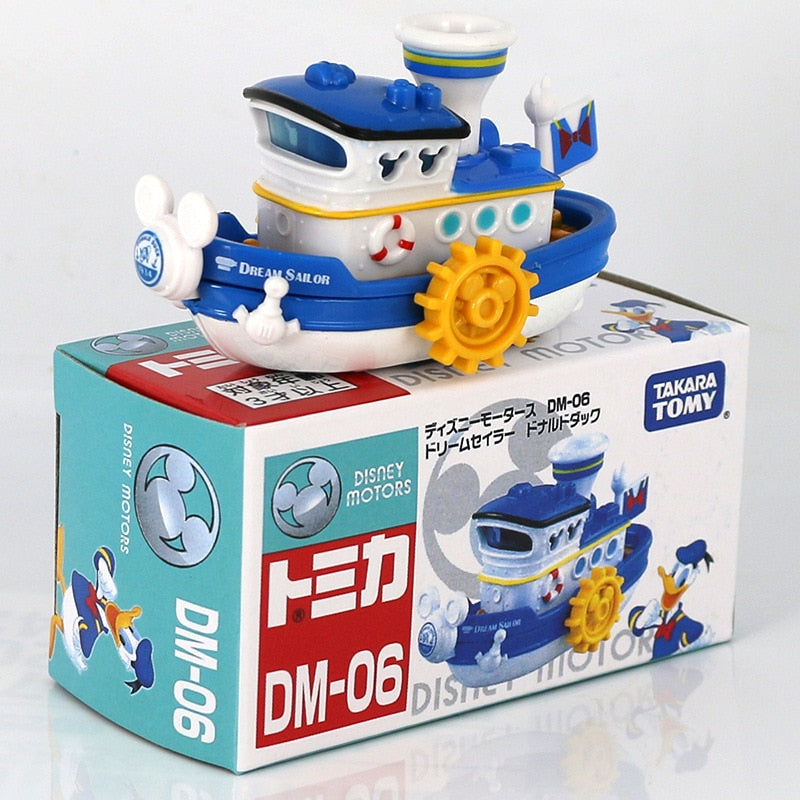 Barco Mickey y Donald Disney Motors Takara Tomy Collectibles
