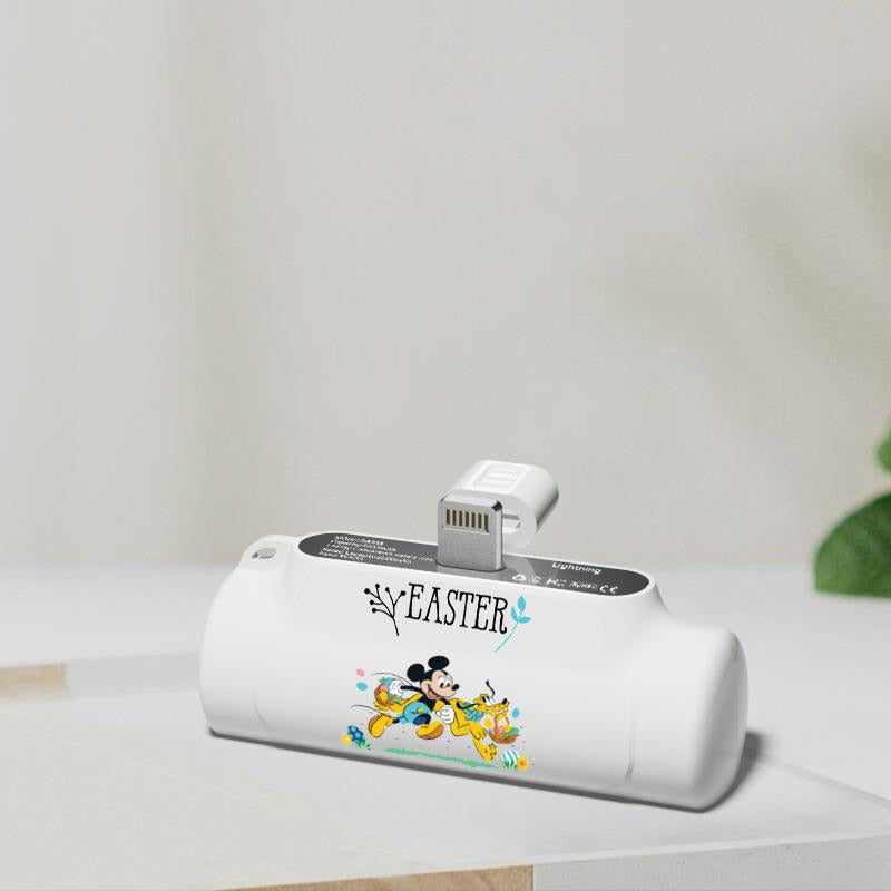 Power Bank Portable Charger 5000mah Mickey and Friends Disney