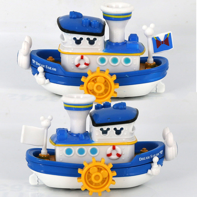 Barco Mickey y Donald Disney Motors Takara Tomy Collectibles