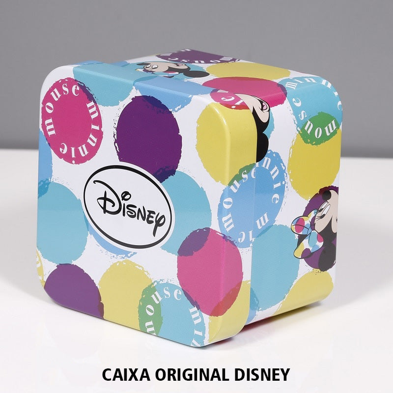 Colar Mickey Minnie Cristal Disney