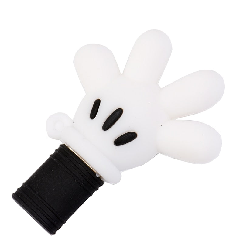 Pen Drive Luva Mickey USB Flash Drives 4, 8, 16, 32 e 64GB