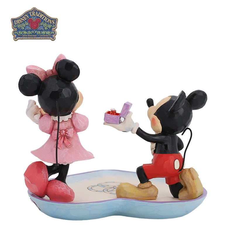 Estátua Mickey e Minnie Um Momento Mágico