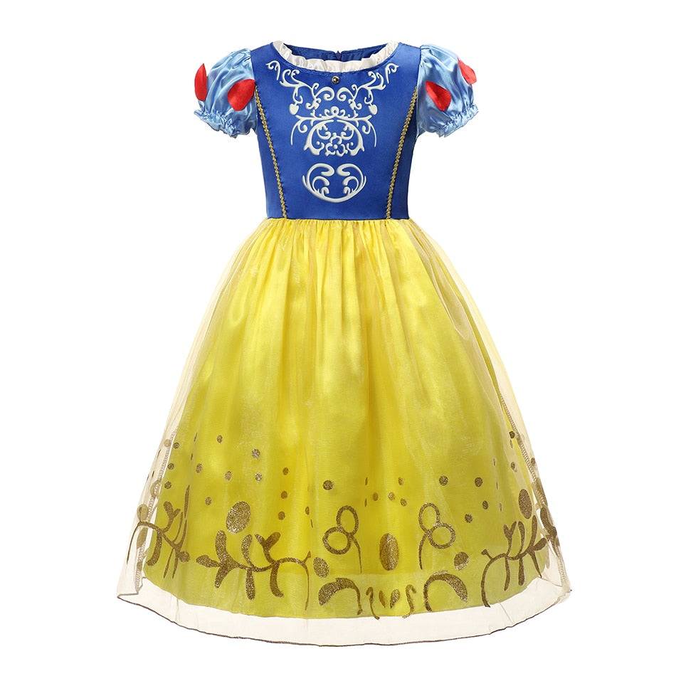 Fantasia Branca de Neve Infantil Cosplay Standard