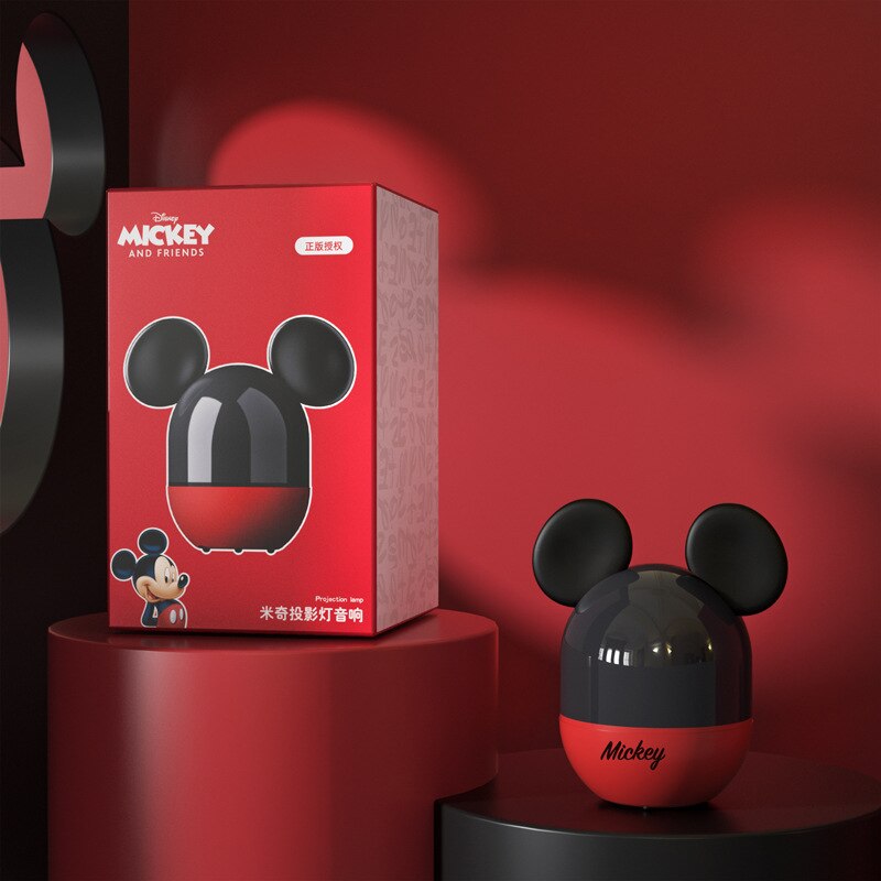 Projetor, Luminária e Caixa de Música Mickey e Minnie Disney