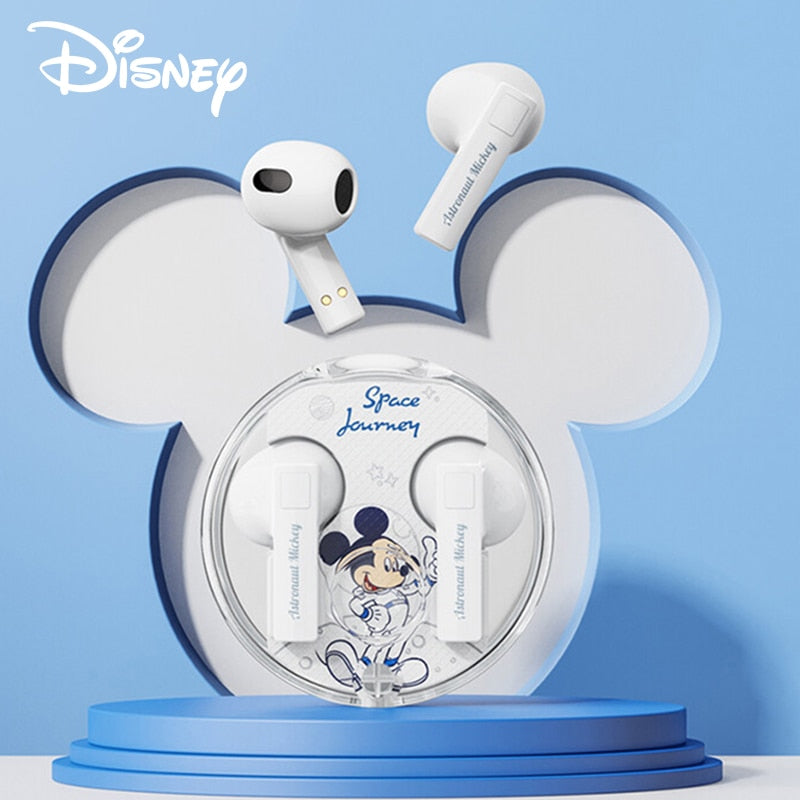 Fones de Ouvido Mickey Jornada Espacial TWS Bluetooth 5.3 Sem Fios Disney