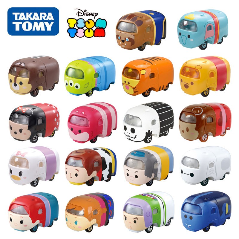 Mini Carros Tsum Tsum Takara Tomy Disney Motors Star Wars Marvel Colecionáveis