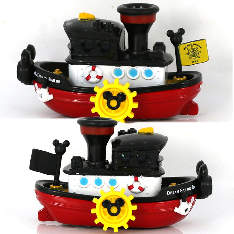 Barco Mickey y Donald Disney Motors Takara Tomy Collectibles
