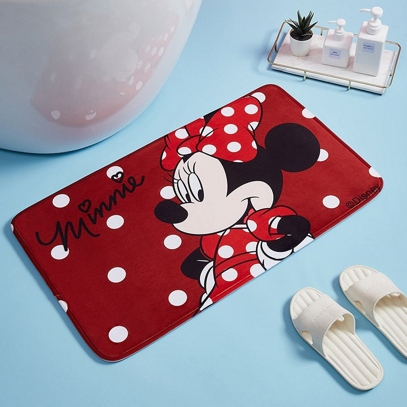 Tapete de Banheiro Mickey Minnie Disney