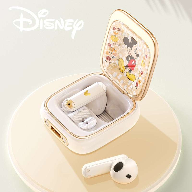 Fones de Ouvido Mickey e Minnie Lux TWS Bluetooth 5.2 Sem Fios Disney