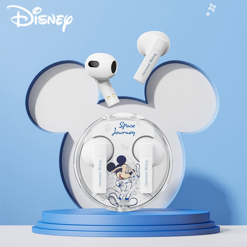 Fones de Ouvido Mickey Jornada Espacial TWS Bluetooth 5.3 Sem Fios Disney