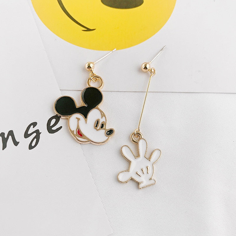 Mickey Head and Hand Earrings