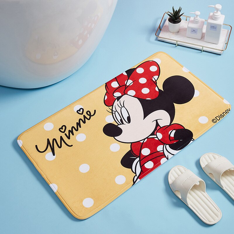 Tapete de Banheiro Mickey Minnie Disney