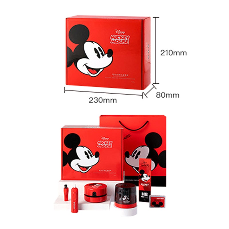 Kit Papelaria Elétrica Inteligente Mickey Disney