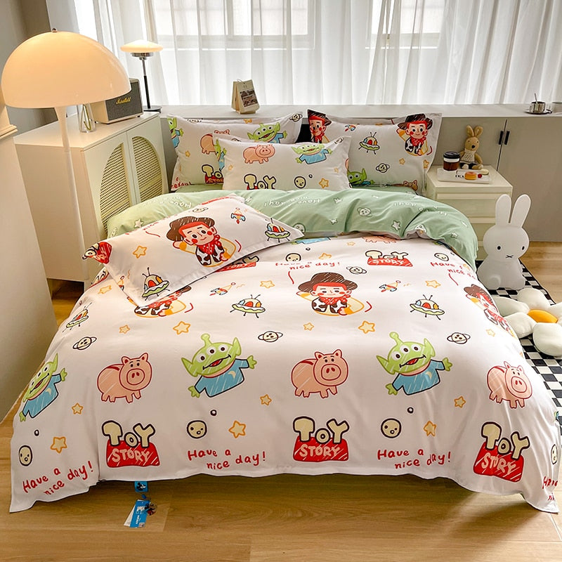 Toy Story Disney Duvet Cover, Sheet and Pillowcase Kit