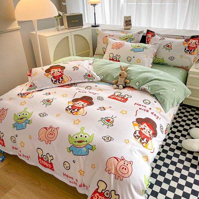 Toy Story Disney Duvet Cover, Sheet and Pillowcase Kit