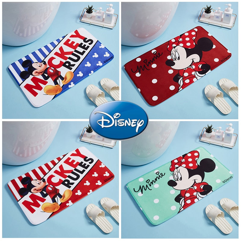 Tapete de Banheiro Mickey Minnie Disney