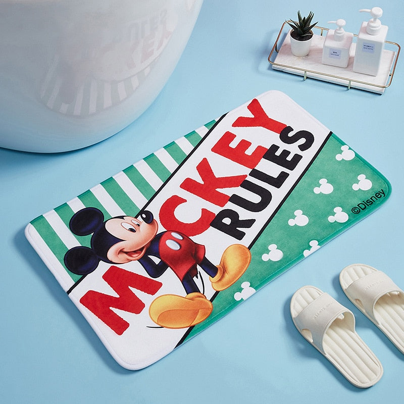 Tapete de Banheiro Mickey Minnie Disney