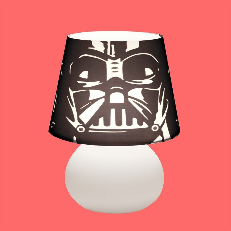 Abajur Luminária de Mesa Micro Lampe Star Wars Darth Vader Dark Side Disney