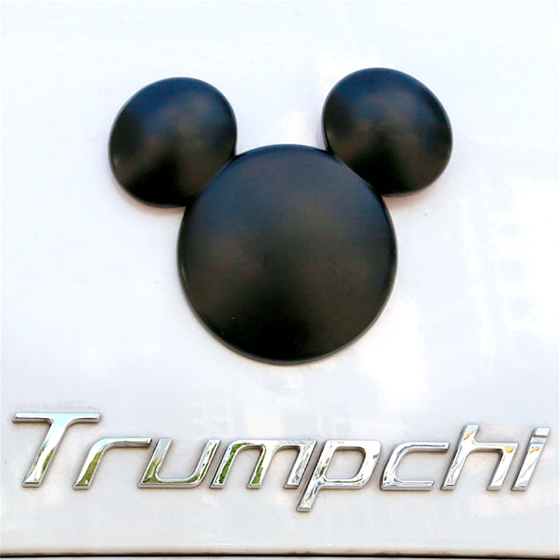 Adhesivo Coche Mickey Orejas 3D Negro Decorativo
