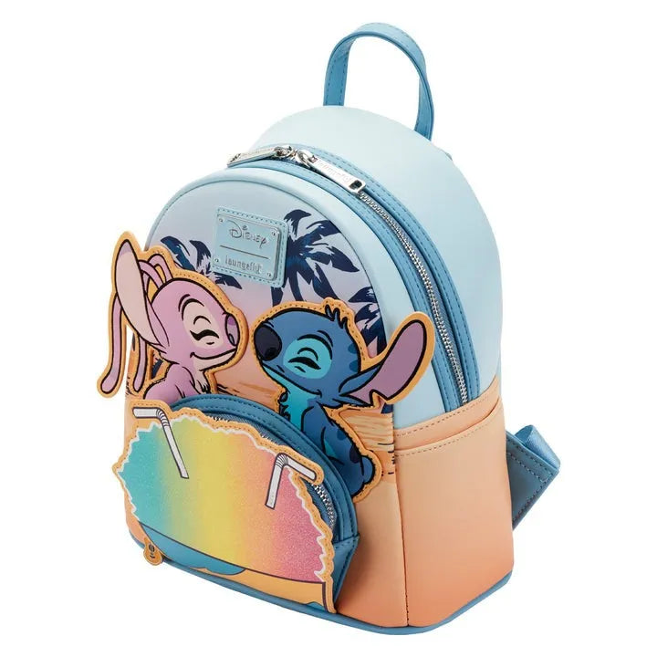 Bolsa Mochila de Costas Lilo & Stitch Loungefly Disney