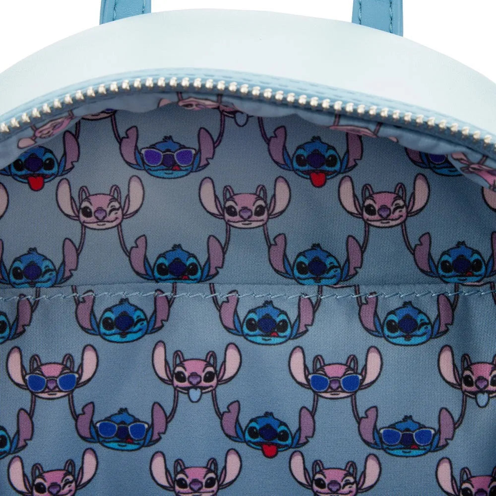 Bolsa Mochila de Costas Lilo & Stitch Loungefly Disney