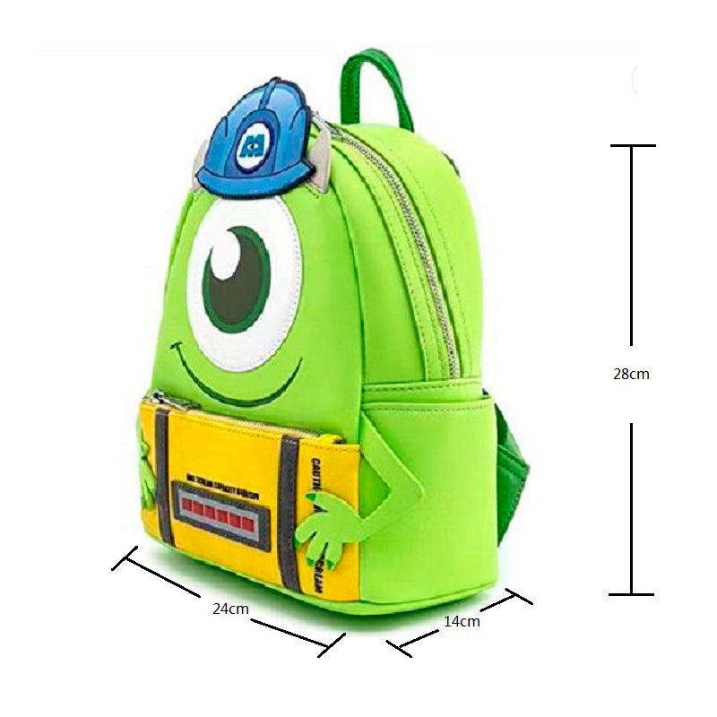 Bolsa Mochila de Costas Mike Monstros S/A Loungefly Original Disney