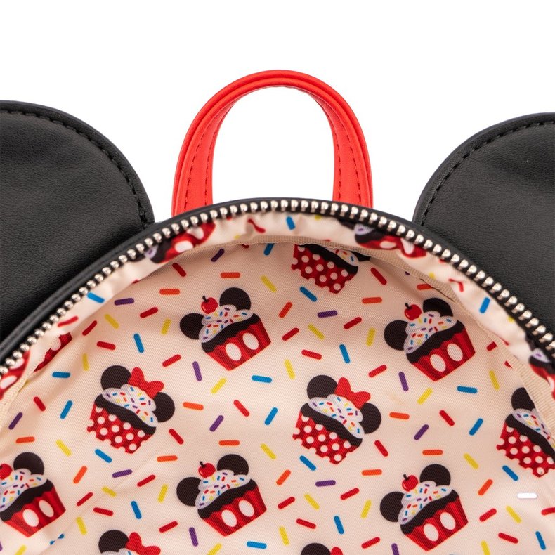 Bolsa Mochila de Costas Minnie Cupcake Loungefly Original Disney